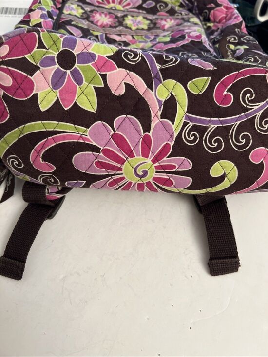Vera Bradley Campus Tech Backpack Winter Berry EUC main image 13